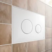 TECEloop ABS Flush button - Matte White image