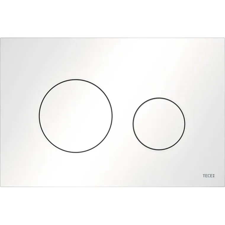 TECEloop ABS Flush button - Gloss White