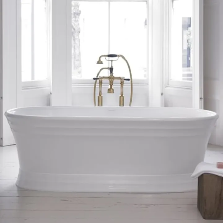 Worcester Freestanding bath with plinth 1797 x 780mm, without overflow
