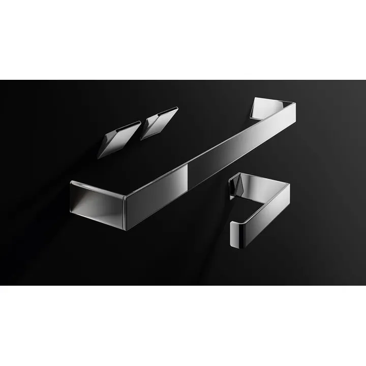Indissima Toilet Roll Holder - Left - Stainless Steel image