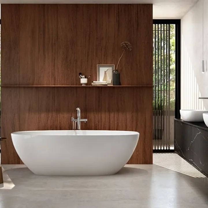 Barcelona Classic Freestanding bath 1785 x 854mm, without overflow, No Void under bath