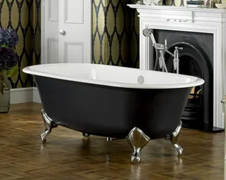 Radford Claw foot bath 1902 x 910mm, without overflow, with White Quarrycast feet image