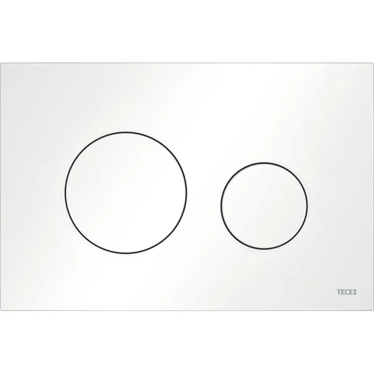 TECEloop ABS Flush button - Matte White