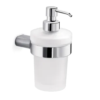Mito Wall mounted soap dispenser - Brushed Nickel image
