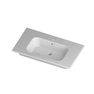 Perfetto Ceramic wash basin 1 Tap Hole 90cm image
