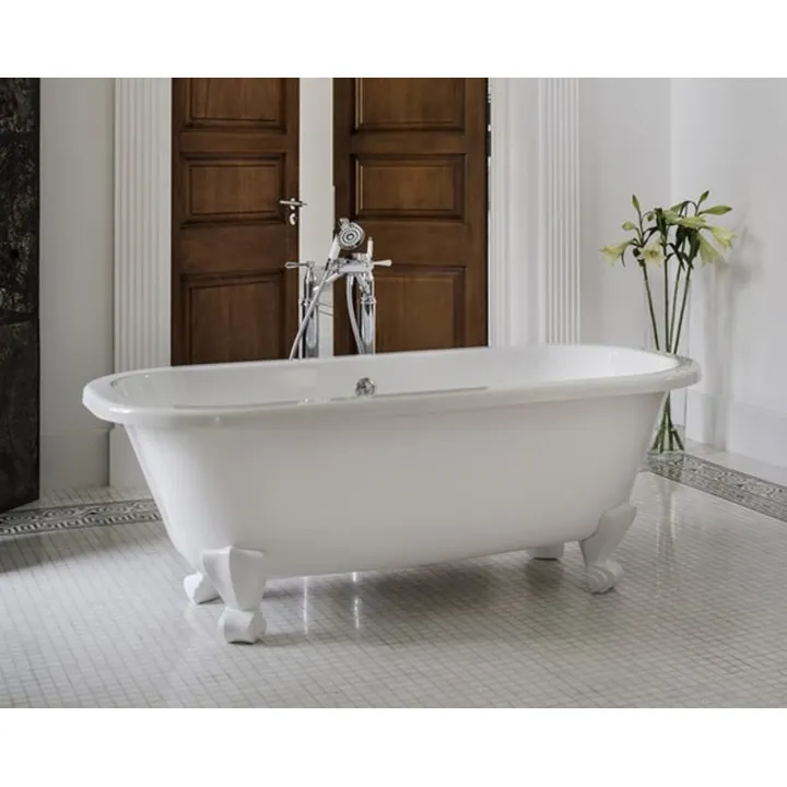 Richmond Claw foot bath 1675 x 745mm, without overflow, with White Quarrycast feet image